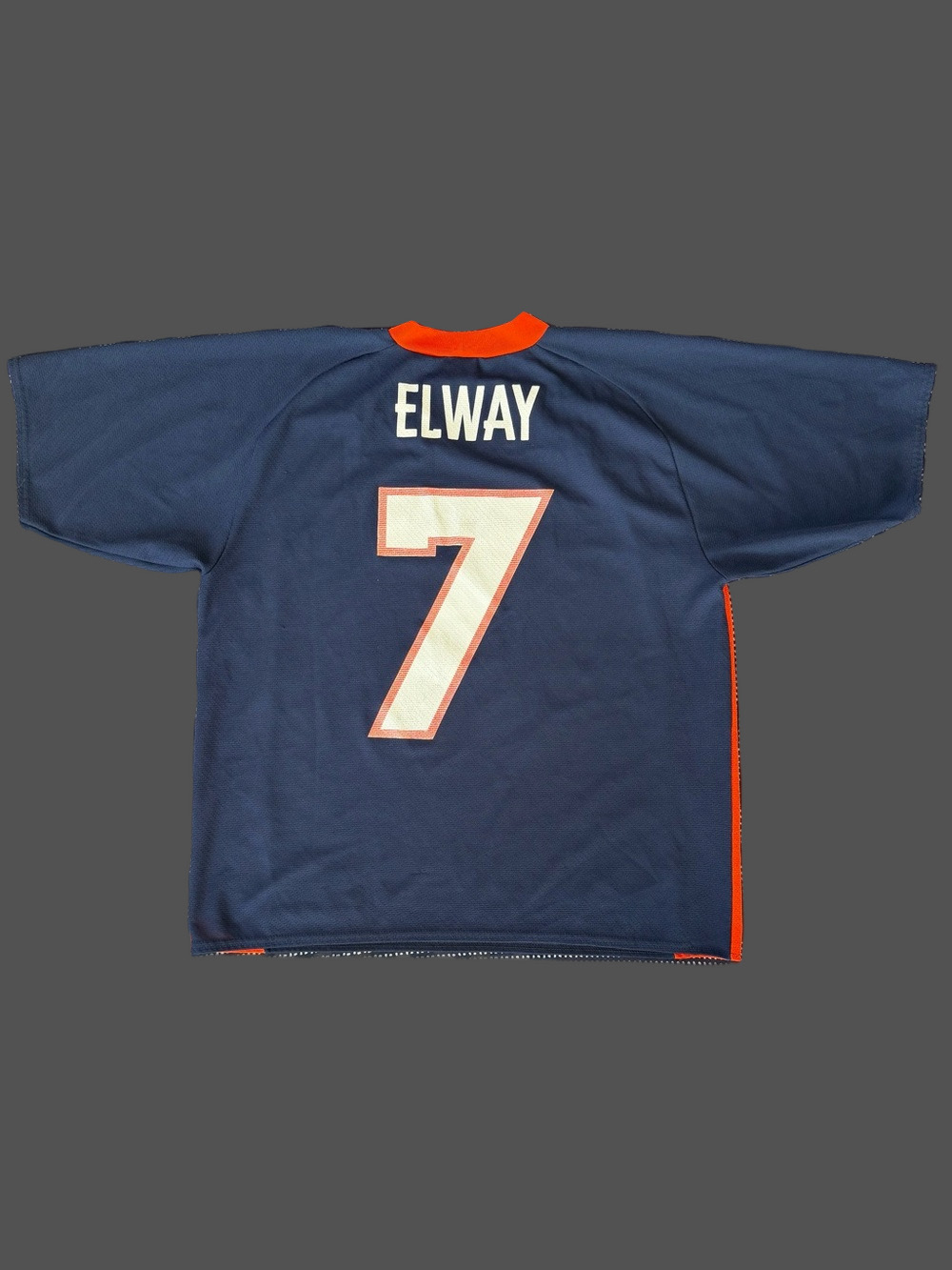 John Elway Denver Broncos ‘90’s Vintage Logo 7 Football Jersey